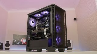 CORSAIR 460X Review RGB Tempered Glass Case.