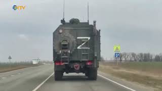 @NTV Rus askeri araçlarında gizemli işaretler