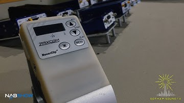 NAB 2016: Zaxcom TRXFB IFB/Wireless Microphone Transceiver