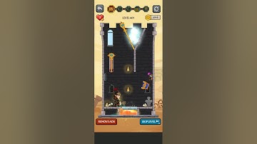 How to Loot - Pin Pull & Hero Rescue / Level 401 / Solution / Azura Global / Android iOS