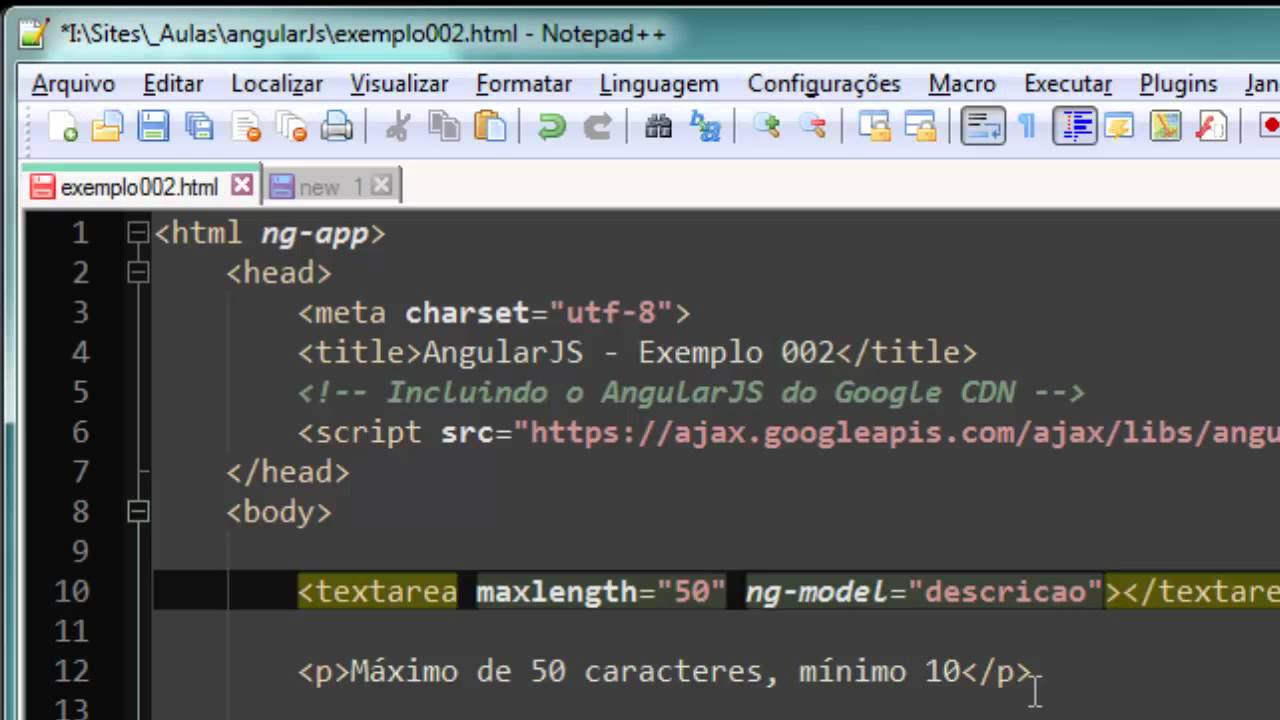 angularjs - objeto com lista de objetos dentro... Aula de AngularJS #002 - YouTube