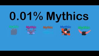 Every Mythic 0.01% Pet in Unboxing Simulator!