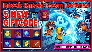 How To Redeem Code Knock Knock: Room Defense - All 5 Giftcodes & Gameplay | Tower Defense Android screenshot 1