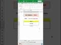 Excel TODAY Function | Date Functions Excel Imp tricks #excel #interview #feed #shorts