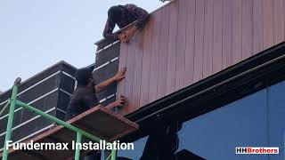 : Rivet Free Fundermax HPL Installation