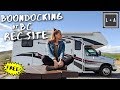 Free camping in our class c rv  explore british columbia