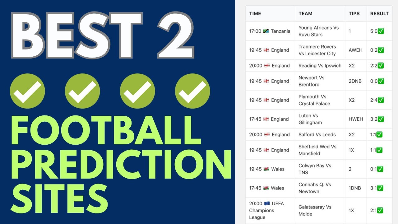 best prediction football today