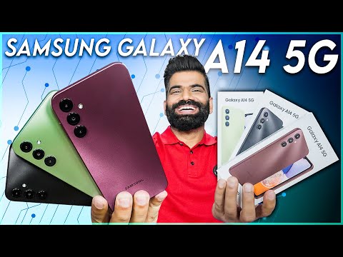 Samsung Galaxy A14 5G Unboxing & First Look - 5G For Everyone🔥🔥🔥