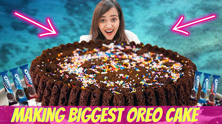 Making the WORLD'S Biggest OREO Cake 🎂 | दुनिया का सबसे बड़ा ओरियो केक | Rs 10000