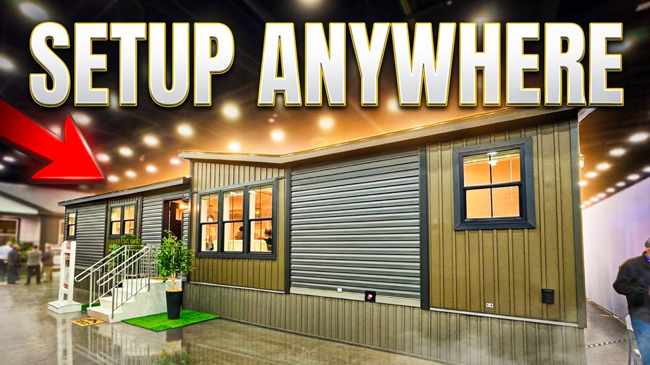 NEW mobile home that is AVAILABLE ALL OVER THE COUNTRY! Prefab House Tour