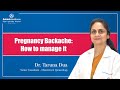 Pregnancy backache how to manage it  dr taruna dua  aakash healthcare