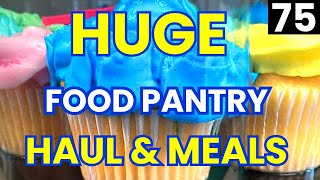 FRUGAL LIVING  Food Pantry Haul 2024  Frugal Living Food Haul  FOOD BANK  Food Pantry Haul Video