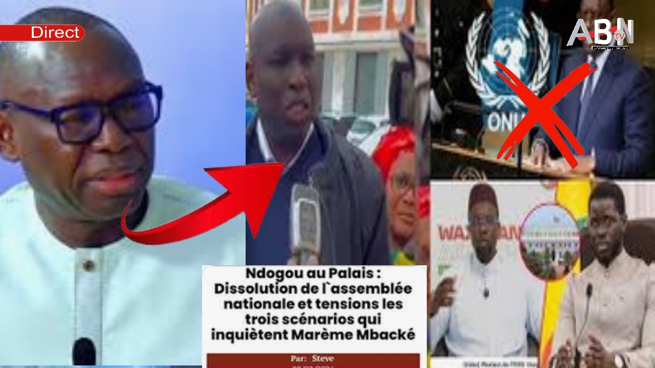 Extradition Madiambal Diagne.la Candidature de Macky a L'ONU.GNdoguou des députés de pastéf S.S.G.RV