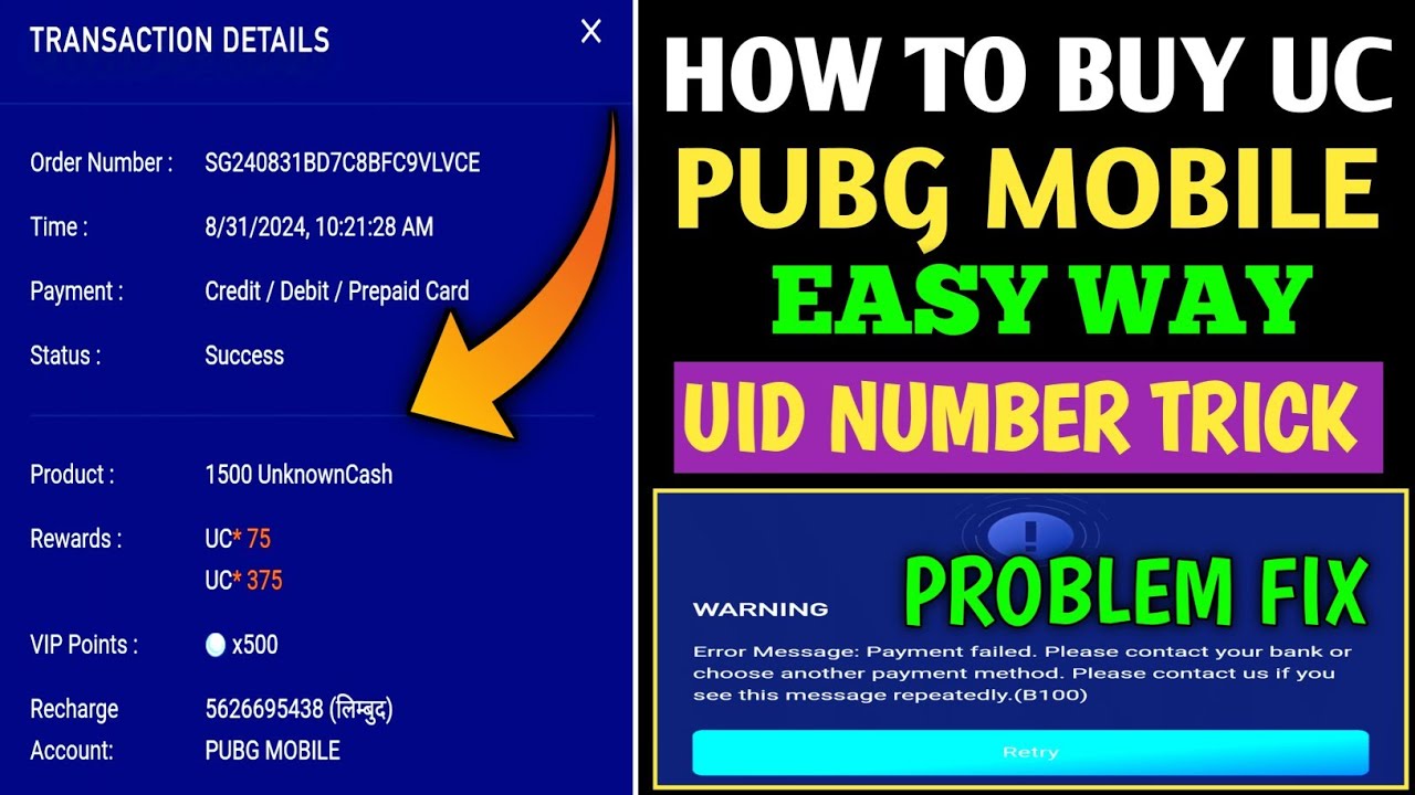 HOW TO BUY UC IN PUBG MOBILE 2024 🔥| PUBG MOBILE UC PURCHASE CHEAP ...