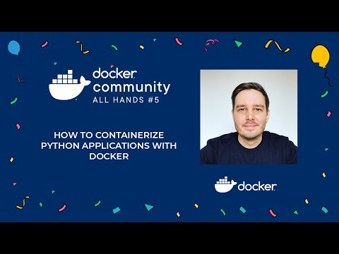 How to containerize Python applications with Docker