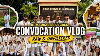 IIT Madras Convocation Full Vlog 🎓 | Raw & Unfiltered