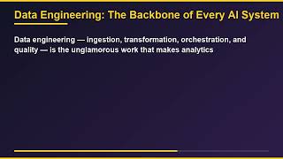 Data Engineering: The Backbone of Every AI System