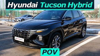 New 2022 Hyundai Tucson Hybrid POV Ride 