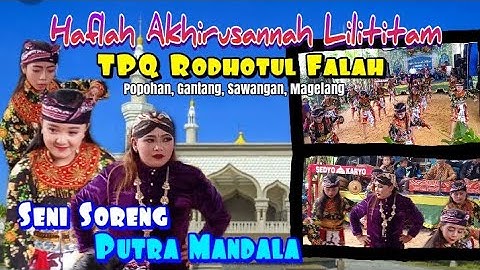 Detik-Detik Penari Pingsang, SORENG PUTRA MANDALA, Popohan Gantang
