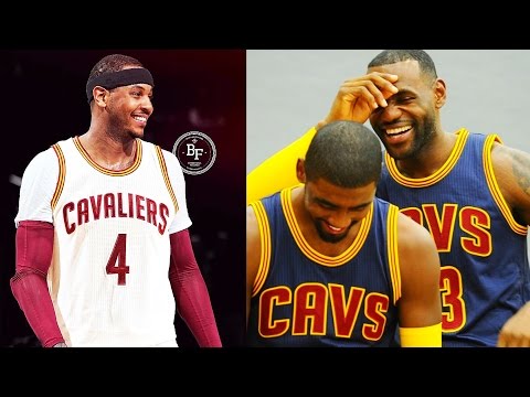 CARMELO ANTHONY JOINS CAVALIERS! GETS ROASTED BY LEBRON & KYRIE IRVING! NBA 2K17 Gameplay