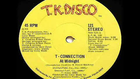 t connection at midnight disco mix 1978