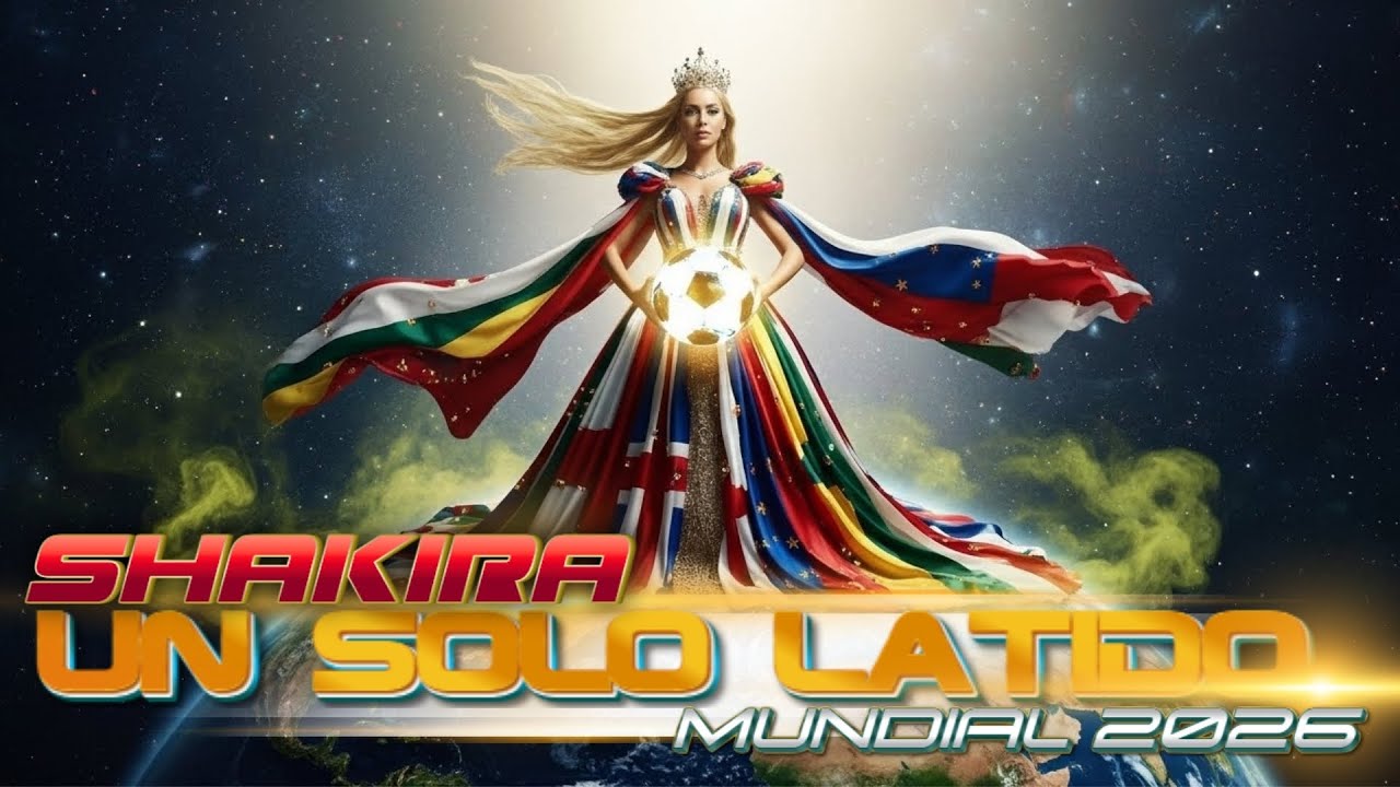 Shakira - Un Solo Latido - World Cup 2026, Mundial 2026, shakira 2026 , Shakira World Cup 2026 Song