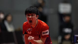 張本智和 スーパープレー&ヒーローインタビュー 琉球アスティーダ vs  静岡ジェード  ノジマTリーグ2024-2025 2024年12月15日(日) 宜野湾市立体育館【卓球 Tリーグ公式】