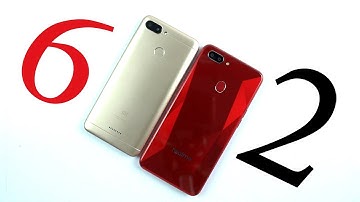 Redmi 6 vs Realme 2 Speed Test, Memory Management test and Benchmark Scores