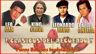 VIEJITAS CANCIONES ROMANTICAS LEO DAN, LEONARDO FAVIO, KING CLAVE, PALITO ORTEGA