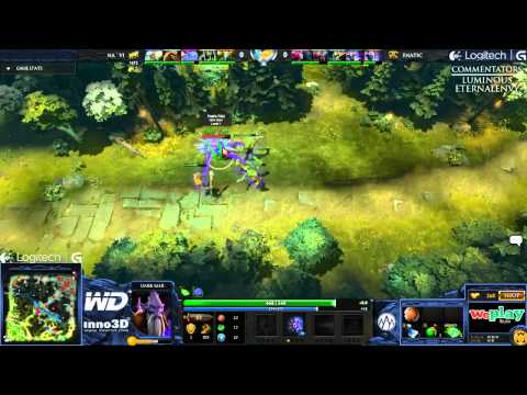 Na`Vi vs Fnatic - Game 1 (Weplay.TV - Playoffs)