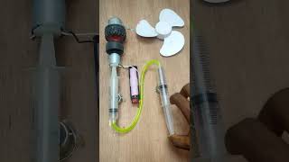 DIY science project working model exhibition for students #shorts #dcmotor #experiment