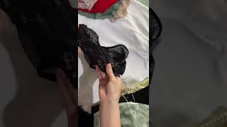 High Waisted Black Lace