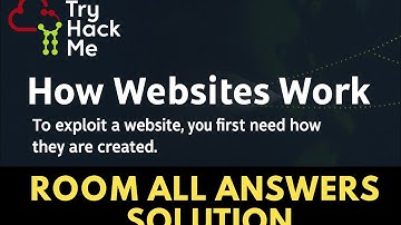 TryHackMe: How Websites Work Room | 100% Solution & Explanation