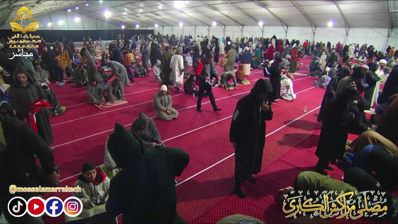 صلاة العشاء تراويح اليوم الأربعاء 14 رمضان 1447هـ الموافق 4 مارس 2026 م مع المقرئ الدكتور محمد نافع