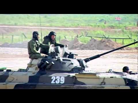 Демонстрационный показ военной техники, задействованной в форуме АРМИЯ 2015
