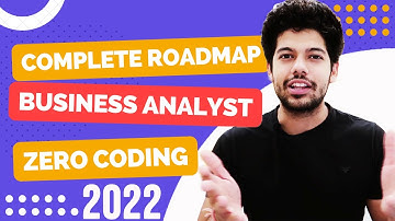 Complete ROADMAP for Business Analyst 2022 | ZERO Coding | Salary | Skills | India