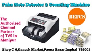 Celebrity Fake Note Detector Cum Counting Machine | Cash Counter CC-232 Classic (TVS) Profile