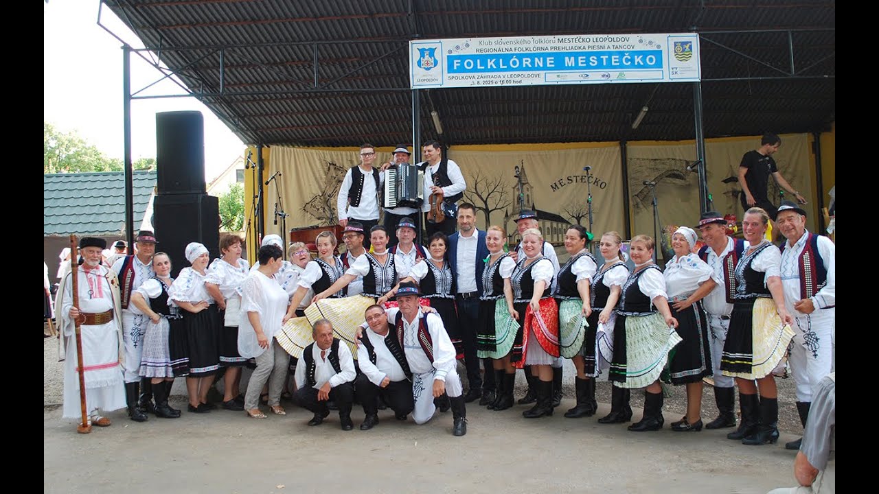 Regionálna prehliadka piesní a tancov Folklórne Mestečko 2025