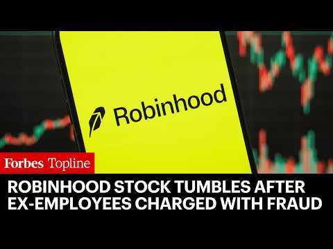 Robinhood Stock Tumbles 5% After 2 Ex-Employees Charged With Crypto Trading Fraud