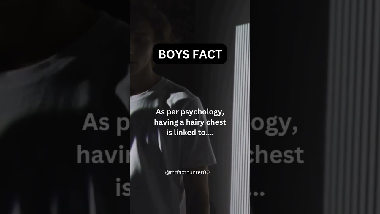 men with hairy chest is linked to 💇😎