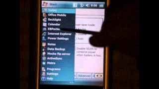 Connect your JLT Axim X51V to a Wi-Fi network screenshot 3