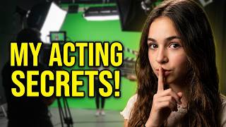 Nevaeh Cable's Secret Behind the Scenes acting techniques #teenactress #monologues #acting #actress