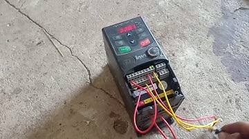 Cài đặt biến tần Invt gd20 sử dụng công tắc ngoài và biến trở ngoài