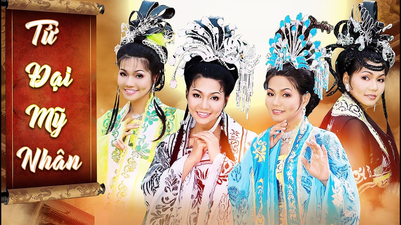 Cải Lương Hồ Quảng Xưa | TỨ ĐẠI MỸ NHÂN | Ngọc Huyền, Linh Tâm, Trọng Phúc, K.Tiểu Long, Trọng Nghĩa