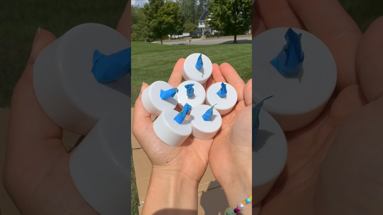 Превратите аквапалки в декор на Хэллоуин! 