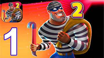 Robbery Madness 2: Stealth Master Thief Simulator - Gameplay Part 1 Mall (Android, iOS)