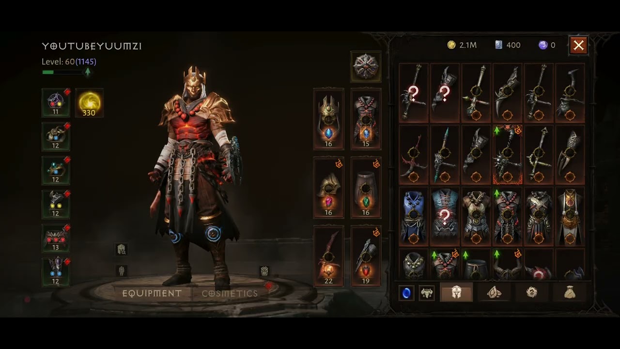 1145 monk diablo - CALM NOFIGHT Town Stuff- Diablo Immortal S24 Ultra Max Graphic- no fight no sound