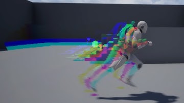 UE4 Niagara Chromatic Aberration Trail Effect - Tutorial