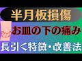 【痛み改善】半月板損傷 お皿の下の痛みが続く方の特徴•リハビリ方法