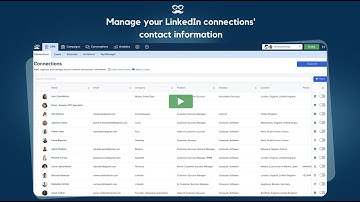 How to easily manage your LinkedIn Connections